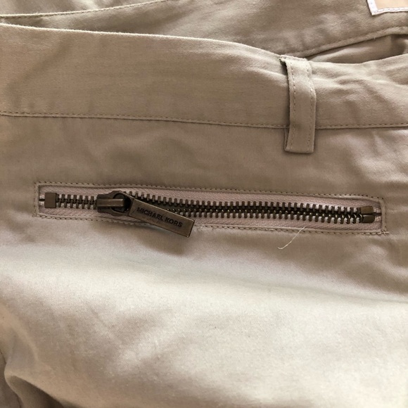 MICHAEL KORS KHAKI ANKLE LENGTH PANTS - Picture 5 of 9